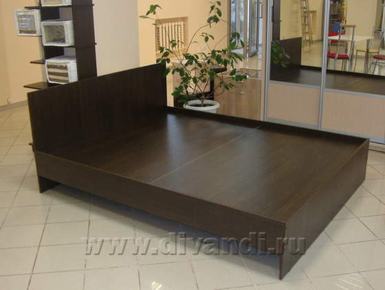 Кровать двуспальная «Венге