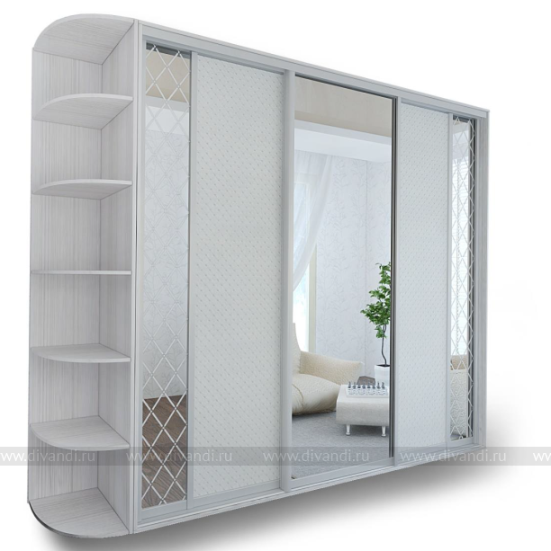 Shkaf Kupe Peskostruj Kozha 2400 Mm 27390 R Divandi