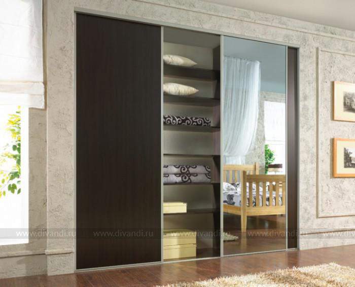 Внутренняя застройка шкафа купе - 92 фото